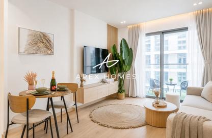 Apartment - Studio - 1 Bathroom for rent in Golf Vista - Golf Town - Damac Hills - Dubai