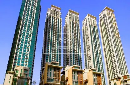 Apartment - 1 Bedroom - 2 Bathrooms for rent in Marina Blue Tower - Marina Square - Al Reem Island - Abu Dhabi
