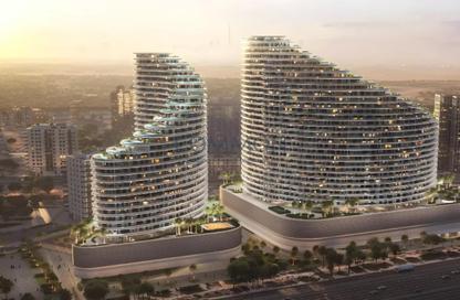Retail - Studio for sale in Binghatti Skyflame 2 - Binghatti Skyflame - Majan - Dubai Land - Dubai