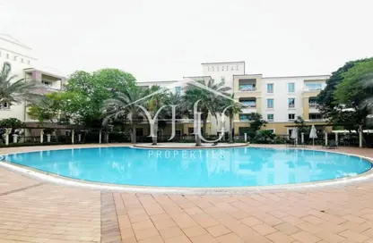 شقة - غرفة نوم - 2 حمامات للبيع في ساوث ويست أبارتمنتس 7 - شقق ساوث واست - الروضة الخضراء غرب - مجتمع الحدائق - مجمع دبي للاستثمار - دبي