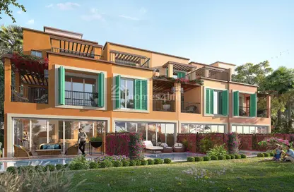 Townhouse - 4 Bedrooms - 3 Bathrooms for sale in Nice - Damac Lagoons - Dubai