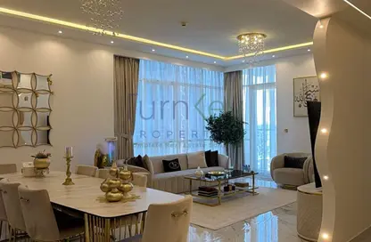 Apartment - 3 Bedrooms - 4 Bathrooms for rent in Vezul Residence - Business Bay - Dubai