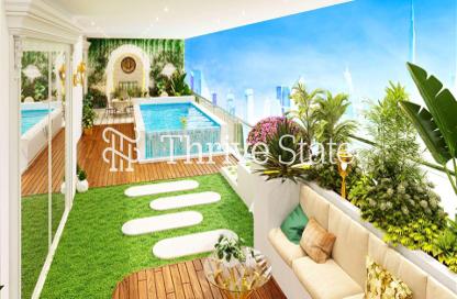 Apartment - Studio - 1 Bathroom for sale in Vincitore Aqua Flora - Dubai Science Park - Dubai