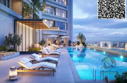 Apartment - 2 Bedrooms - 3 Bathrooms for sale in Infinity Tower - Al Humaid City - Ajman