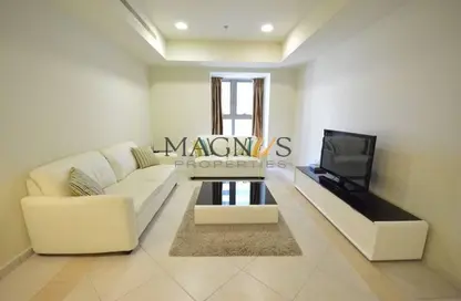 شقة - غرفة نوم - 2 حمامات للايجار في برج الأميرة - دبي مارينا - دبي