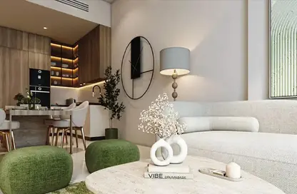 Apartment - 1 Bedroom - 2 Bathrooms for sale in Golf Terrace Residences By ASAK - Dubai Production City (IMPZ) - Dubai