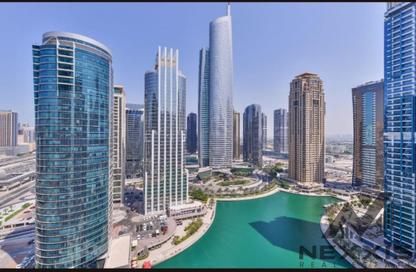 Apartment - Studio - 1 Bathroom for rent in Lake View Tower - JLT Cluster B - Jumeirah Lake Towers - Dubai