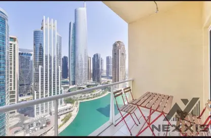 Apartment - Studio - 1 Bathroom for rent in Lake View Tower - JLT Cluster B - Jumeirah Lake Towers - Dubai