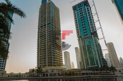 شقة - 1 حمام للايجار في ليك فيو - (JLT) مجمع B - أبراج بحيرات الجميرا - دبي