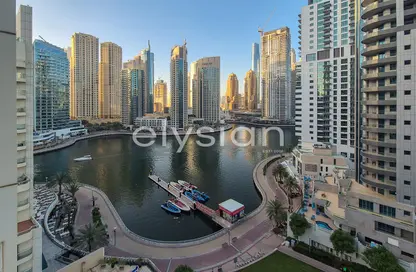 Apartment - Studio - 1 Bathroom for rent in Marina View Tower A - Marina View - Dubai Marina - Dubai