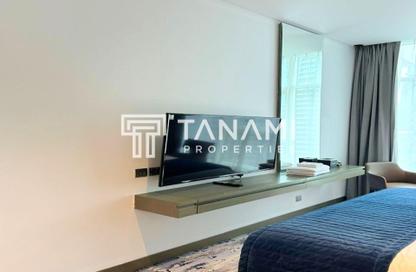 Apartment - Studio - 1 Bathroom for rent in Damac Maison Prive A - Damac Maison Prive - Business Bay - Dubai