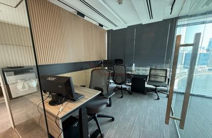 Office Space - Studio - 1 for rent in The Binary Tower - Business Bay - Dubai