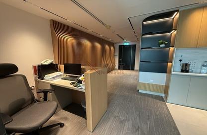 Office Space - Studio - 1 for rent in The Binary Tower - Business Bay - Dubai
