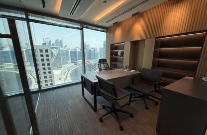 Office Space - Studio - 1 for rent in The Binary Tower - Business Bay - Dubai