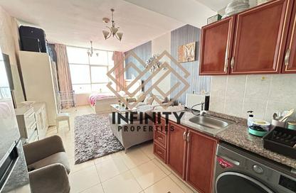 Apartment - Studio - 1 Bathroom for sale in Orient Tower 2 - Orient Towers - Al Bustan - Ajman
