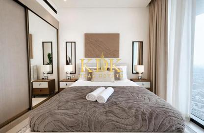 Apartment - 1 Bedroom - 2 Bathrooms for rent in Binghatti Royale - District 18 - Jumeirah Village Circle - Dubai Apartment - 1 Bedroom - 2 Bathrooms for rent in Binghatti Royale - District 18 - Jumeirah Village Circle - Dubai