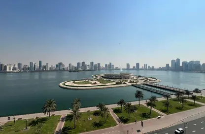 Apartment - 2 Bedrooms - 2 Bathrooms for rent in Thuraya Al Majaz Building - Al Majaz 3 - Al Majaz - Sharjah