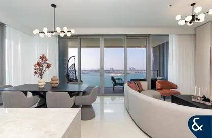 شقة - 3 غرف نوم - 3 حمامات للايجار في برج Beach Isle 2 - بيتش آيل - إعمار بيتشفرونت - دبي هاربور - دبي