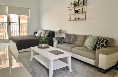 Apartment - Studio - 1 Bathroom for rent in Spanish Tower - Dubai Sports City - Dubai