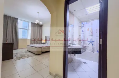 شقة - غرفة نوم - 2 حمامات للايجار في برج النخلة 1 - أبراج النخلة - المجاز - الشارقة