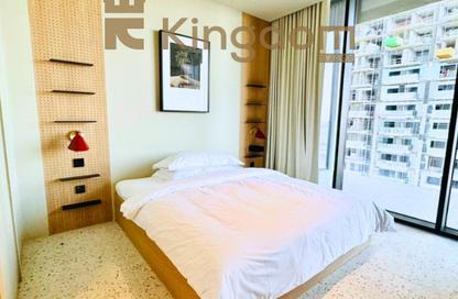 Apartment - 1 - 1 for rent in UPSIDE Living - Business Bay - Dubai