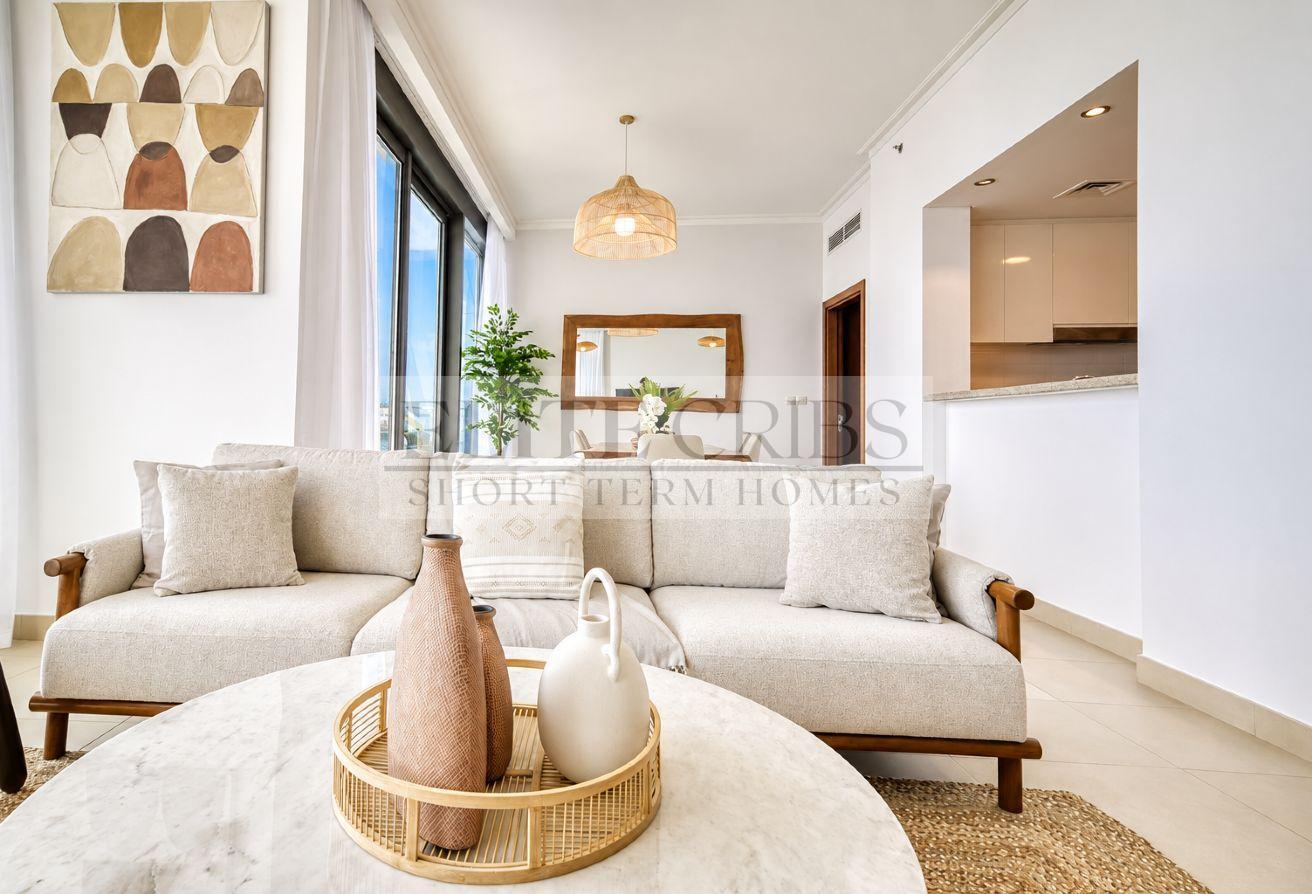 Bohemian Luxe 3BR | High Floor | Full Burj Khalifa photo 26