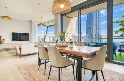 Apartment - 3 - 4 for rent in Burj Vista Tower 1 - Burj Vista - Downtown Dubai - Dubai