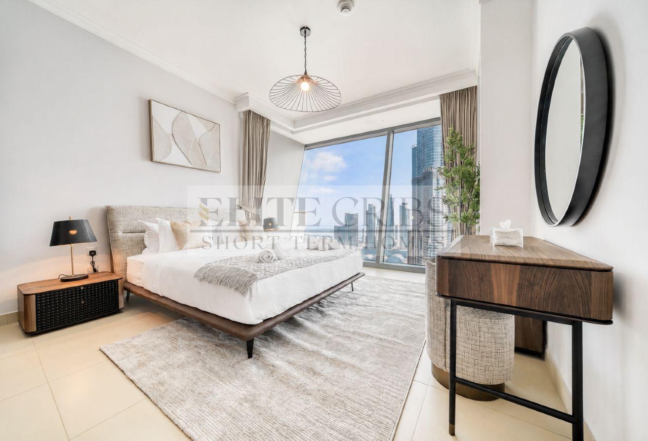 Bohemian Luxe 3BR | High Floor | Full Burj Khalifa photo 11
