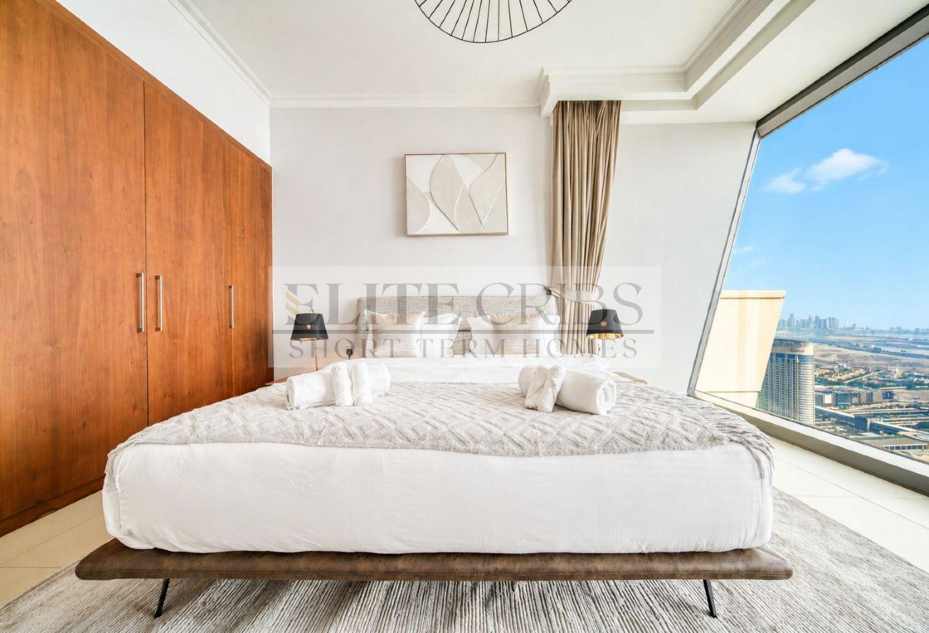 Bohemian Luxe 3BR | High Floor | Full Burj Khalifa photo 10