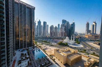 Office Space - Studio - 5 for rent in Clover Bay Tower - Business Bay - Dubai