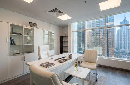 Office Space - Studio - 5 for rent in Clover Bay Tower - Business Bay - Dubai
