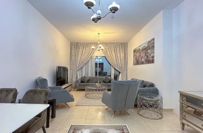 Apartment - 3 Bedrooms - 3 Bathrooms for rent in Beach Tower 1 - Al Khan Lagoon - Al Khan - Sharjah
