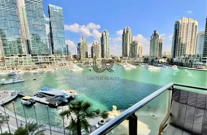 شقة - غرفة نوم - 1 حمام للايجار في مارينا تيراس - دبي مارينا - دبي