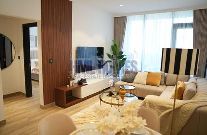 Apartment - 1 - 2 for rent in Chaimaa Avenue 1 - Chaimaa Avenue Residences - District 13 - Jumeirah Village Circle - Dubai