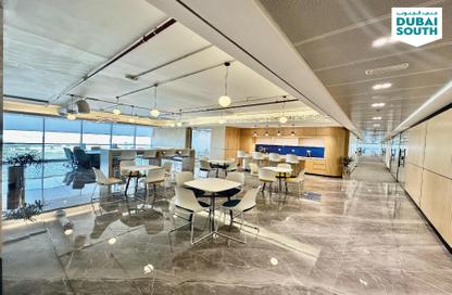 Office Space - Studio - 4 Bathrooms for rent in Dubai South Business Park A1 - Logistics District - Dubai South (Dubai World Central) - Dubai