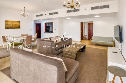 Apartment - 2 Bedrooms - 3 Bathrooms for rent in Shams 4 - Shams - Jumeirah Beach Residence - Dubai