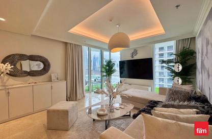 Apartment - 2 Bedrooms - 2 Bathrooms for rent in Palace Beach Residence Tower 2 - Palace Beach Residence - EMAAR Beachfront - Dubai Harbour - Dubai