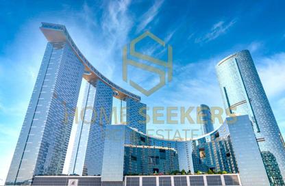 Apartment - 2 Bedrooms - 2 Bathrooms for rent in The Gate Tower 1 - Shams Abu Dhabi - Al Reem Island - Abu Dhabi