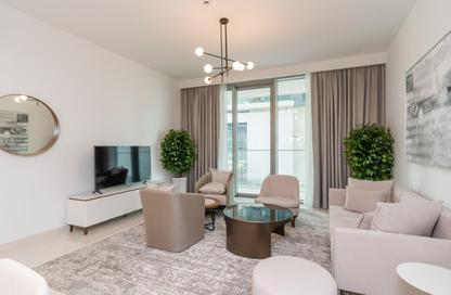 Apartment - 1 - 1 for rent in Beach Isle Tower 1 - Beach Isle - Emaar Beachfront - Dubai Harbour - Dubai