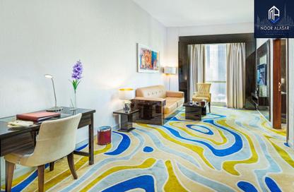Apartment - 1 Bedroom - 2 Bathrooms for rent in Gevora Hotel - Sheikh Zayed Road - Dubai