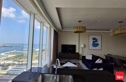 Apartment - 2 Bedrooms - 2 Bathrooms for rent in Palm View - Dubai Media City - Dubai