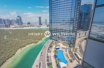 Apartment - 2 Bedrooms - 3 Bathrooms for rent in Marina Bay - City Of Lights - Al Reem Island - Abu Dhabi