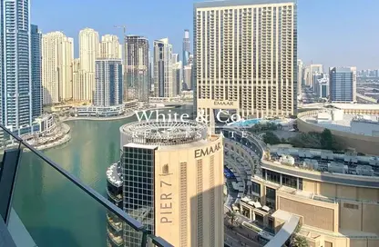 شقة - 2 غرف نوم - 2 حمامات للايجار في B برج سيلفرين - سيلفيرين - دبي مارينا - دبي