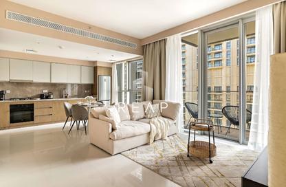 Apartment - 1 - 1 for rent in Beach Isle Tower 1 - Beach Isle - Emaar Beachfront - Dubai Harbour - Dubai