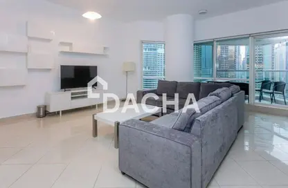 شقة - غرفة نوم - 2 حمامات للايجار في برج كونكورد - (JLT) مجمع H - أبراج بحيرات الجميرا - دبي