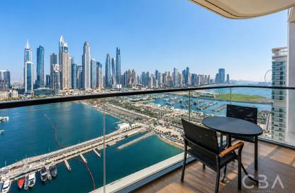 Apartment - 2 - 2 for rent in Marina Vista Tower 1 - Marina Vista - Emaar Beachfront - Dubai Harbour - Dubai