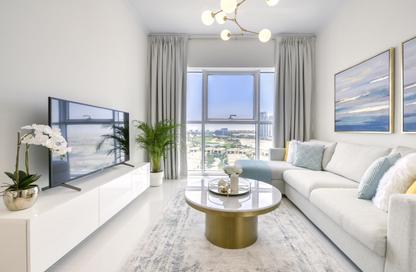 Apartment - 1 - 1 for rent in Damac Hills - Dubai
