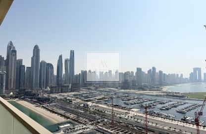 Apartment - 1 Bedroom - 1 Bathroom for rent in Marina Vista Tower 1 - Marina Vista - EMAAR Beachfront - Dubai Harbour - Dubai
