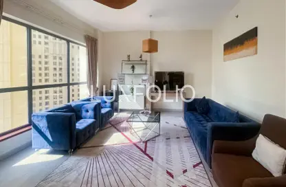 Apartment - 3 Bedrooms - 4 Bathrooms for rent in Shams 1 - Shams - Jumeirah Beach Residence - Dubai