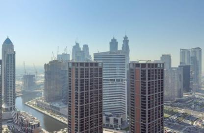 Apartment - Studio - 1 Bathroom for rent in Peninsula Three - Peninsula - Business Bay - Dubai